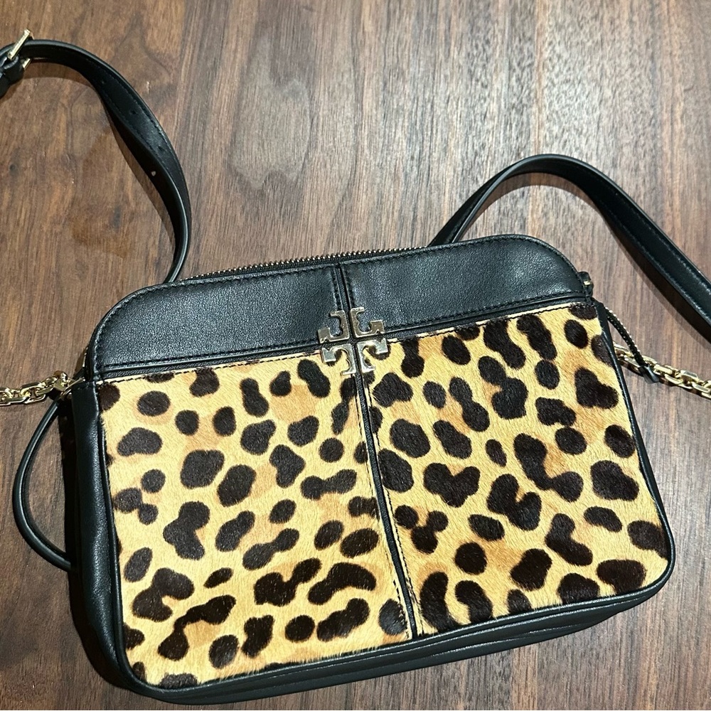 Tory Burch Ivy Calf hair Crossbody